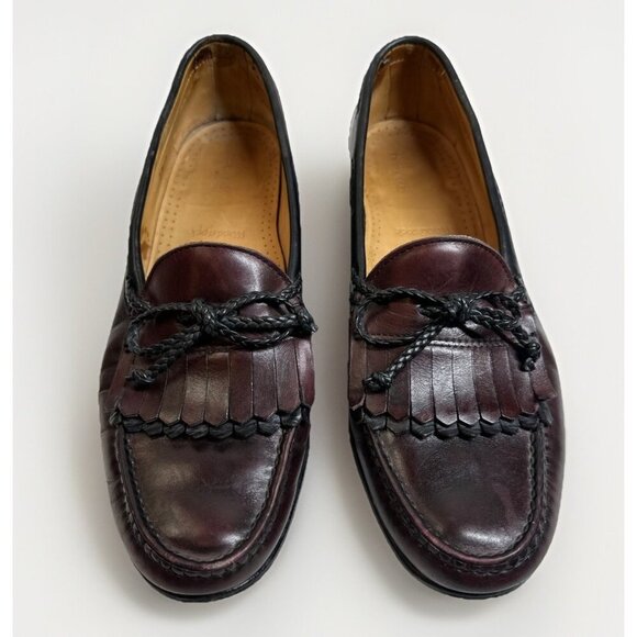 ALLEN EDMONDS Woodstock Mens Size 12 D Cordovan Casual Dress Shoes Loafers main image 6